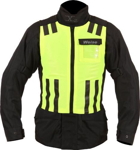 Hi Viz Waistcoat - VISION High Visibility Neon Yellow Riding Vest