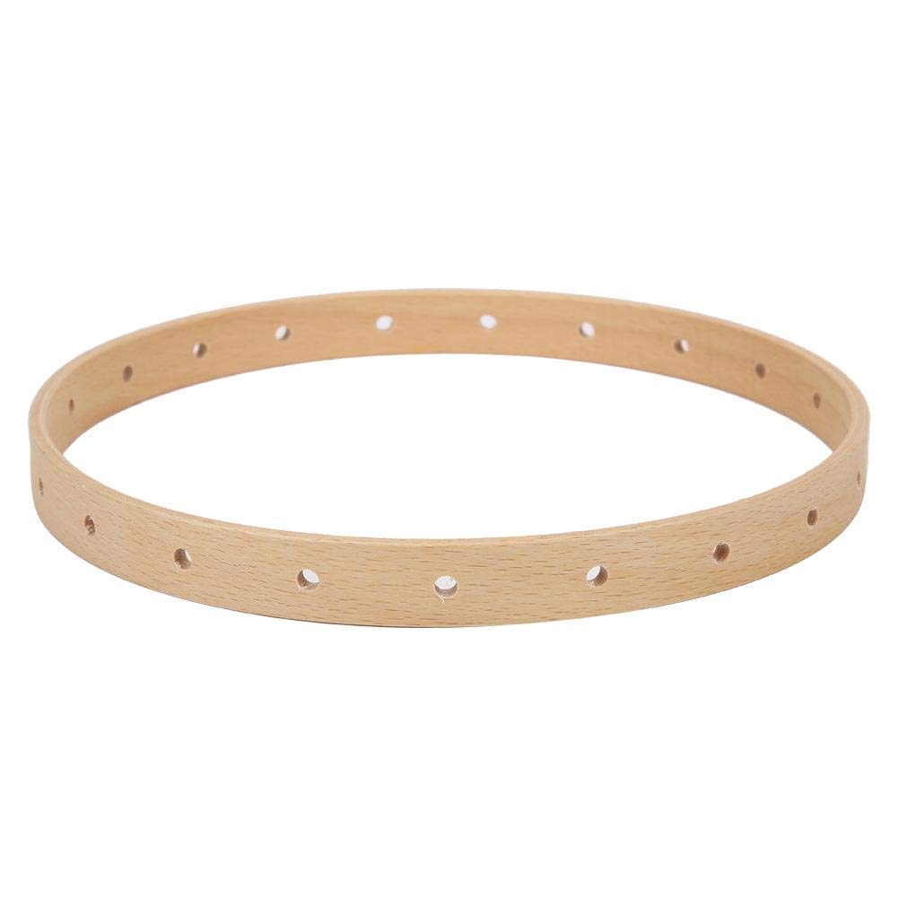 Wooden Knitting Loom 21cm Diameter Weaving Loom Manual Round Circular Knitting Tool for Wall Hanging Decor