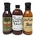 My Natural Gourmet Best Of BBQ Collection (All Time Top Three Texas BBQ Sauce Set)