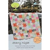Jammin' Threads Starry Night Quilt Pattern by Sweet Jane's Quilting &amp; Design, White