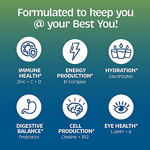 Powder MULTIvitamin for Men with Electrolytes 24 Vitamins & Minerals