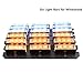 XKTTSUEERCRR 54LED & 18LED 3 Flahing Modes Vehicle Windshield Dash Deck Grille Strobe Flash Emergency Hazard Warning Strobe Light Bar (Amber & White)