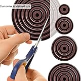 Furniture Pads Furniture Feet Furniture Grippers Set of 8, 4 Inches Square or Round 3/16 Inches Thick