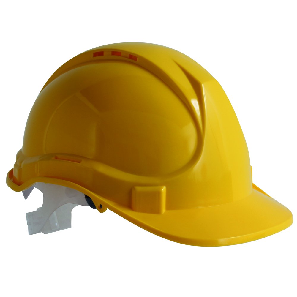 Blackrock Yellow Hard Hat, Safety Helmet, Hard Hats Construction, Hardhat, PPE, Construction Helmet