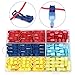 240 PCS T-Tap Wire Connectors,Wrightus Electrical Terminals Assortment - Heavy Duty Insulated Quick Wire Splice Taps and Insulated Male Quick Disconnect Kit
