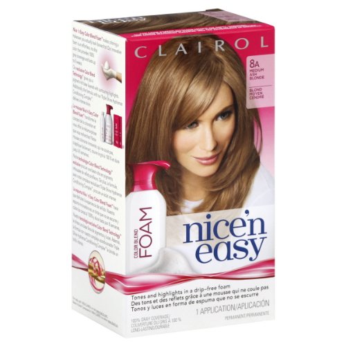 Clairol Nice 'N Easy Color Blend Foam - 8A Medium Ash Blonde