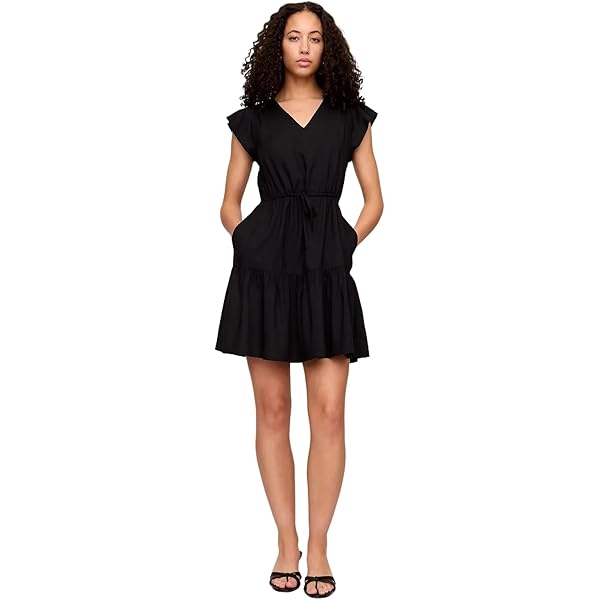 GAP Womens Smocked Waist Maxi Dress, Black 1, X-Small Petite at Amazon  Women's Clothing store
