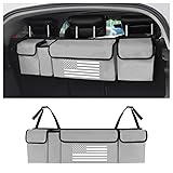 Trunk Organizer for Car,Unique US Flag Backseat Car