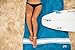 Eden Cove Microfiber Beach Towel, Quick Dry Travel Towel & Canvas Bag - Extra Large 71x39” in Teal Blue - Fast Drying, Compact, Lightweight, Absorbent - for Beach, Travel, Swimming, Gym, Sports.