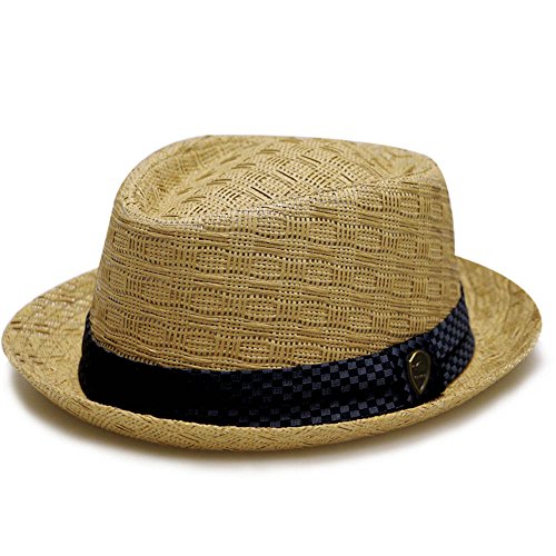 Pamoa unisex pms540 summer porkpie straw fedora hats 3 …