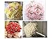 KUPOO 200feet Roll Pearls Beads DIY Party Garland Wedding Centerpieces Bridal Bouquet Crafts Decoration (8+3mm Pearls- Ivroy)