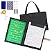 AGPTEK Soccer Coach Board Set with a Marker Pen & Eraser, Whistle & Carrying Bag