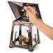 H Potter Craftsman Candle Lantern Decorative Table Top Indoor Outdoor Patio Candle Holder Small
