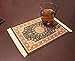 Beautiful Rug Mousepad, Office Decor Desktop Oriental Rug, Computer Mousepad, Persian Desk Rug Coaster Mouse Pad