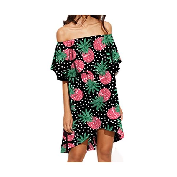 Feite-Fashion-Women-Sexy-Dress-pineapple-Print-Mini-Dress-Sleeveless-Dress Feite-Fashion-Women-Sexy-Dress-pineapple-Print-Mini-Dress-Sleeveless-Dress