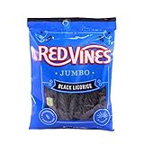 Red Vines Black Jumbo Licorice Twists 8oz Bag