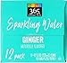 365 by Whole Foods Market, Sparkling Ginger Water 12Pk Cans, 12 Fl Oz