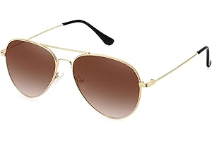 WOWSUN Classic Polarized Aviator Sunglasses for Women Men