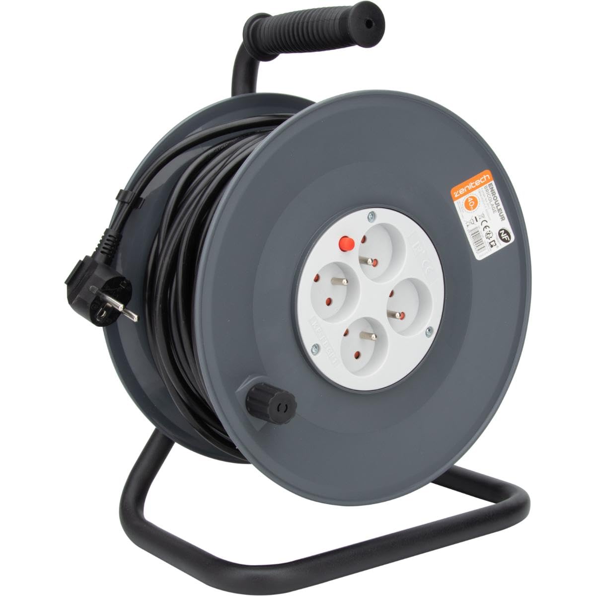 Arnould 192585 Cable Reel, White