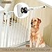Vmaisi Baby Gate Wall Cup Protector Make Pressure Mounted Safety Gates More Stable - Wall Damage-Free - Fit for Doorway, Door Frame, Baseboard - Work on Dog & Pet Gates (White)
