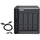 QNAP TR-004 4 Bay USB Type-C Direct Attached Storage (DAS) with hardware RAID (Diskless)