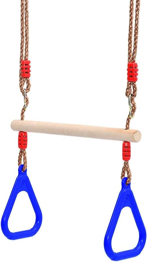 Columpio con Anillas De Gimnasia Columpio De Madera con Anillo De ...