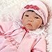 Paradise Galleries Reborn Asian Baby Girl Doll Nischi 21 inch in Realistic GentleTouch Vinyl & Weighted Body, 5-Piece Set