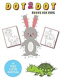 Dot 2 Dot Books For Kids: A Fun Cute Animal Dot To Dot Book Puzzle Activity Workbook by Wilbert Winget