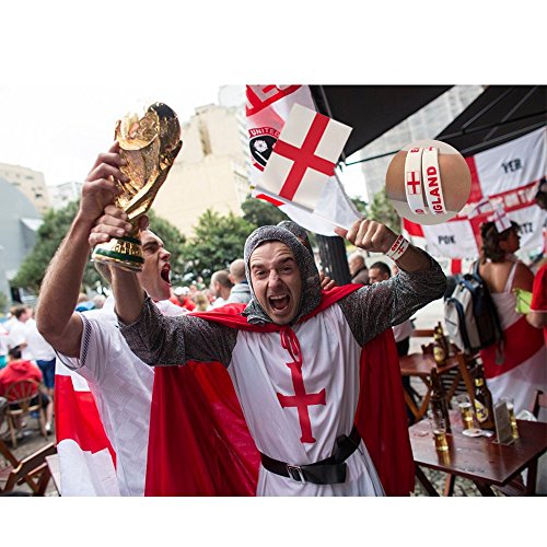 image for KingShark World Cup 2018 Set, Football Suit Fans Scarf, England, Hand 