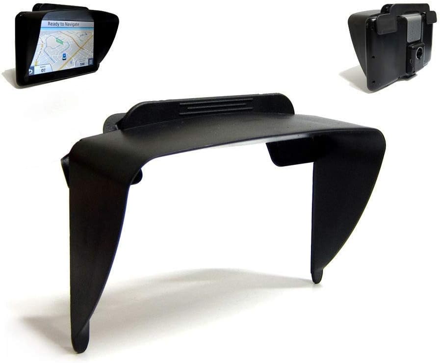 Ramtech 7-inch Clip-on Visor Sun Shade Sunshade for Garmin RV 760 760LMT GPS + Bonus Free Stylus Pen & Screen Protector (Non-OEM) - VSC7
