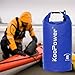 koopower Waterproof Bag Drybag 20L Dry Gear Backpack with Universal Waterproof Phone Case for Boating, Kayaking, Rafting, Fishing, Camping, Canoeing, Swimming, Snowboarding, Driving (Dark Blue)