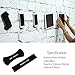 Flourish Lama, Guanchi Car Kits Car Bracket Pods Holder, Amazing Nano Rubber Pad for Mobile Phone Holder Stand, No Trace Washable Sailor Sticker, Multi-Function Car Pads (Black)