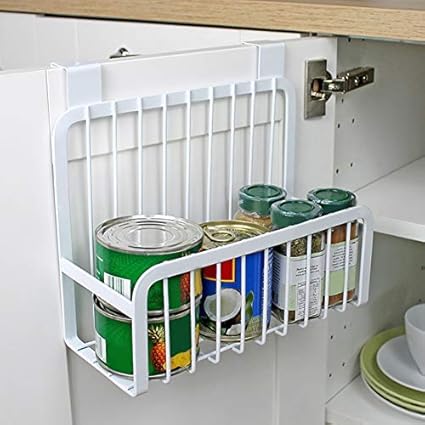 Cesta de Almacenamiento de Rejilla, cestas Colgantes, Armario de Cocina