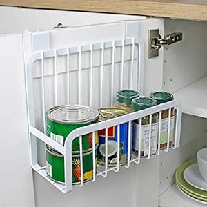 Cesta de Almacenamiento de Rejilla, cestas Colgantes, Armario de Cocina