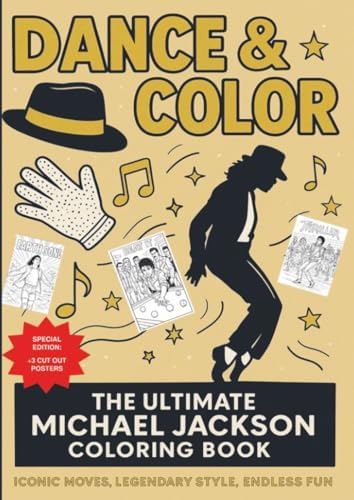 Michael Jackson Fan Activity Book: Puzzles, Games, Trivia and More
