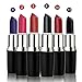 Neverland Beauty 6 Colors Sexy Vampire Lipstick 100% Natural Moisturizing Lustrous Makeup Lipsticks Set Long Lasting Waterproof Lip - 6pcs Black Box