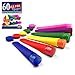 Silicone Ice Pop and Popsicle Mold in Assorted Colors (Set of 6)
