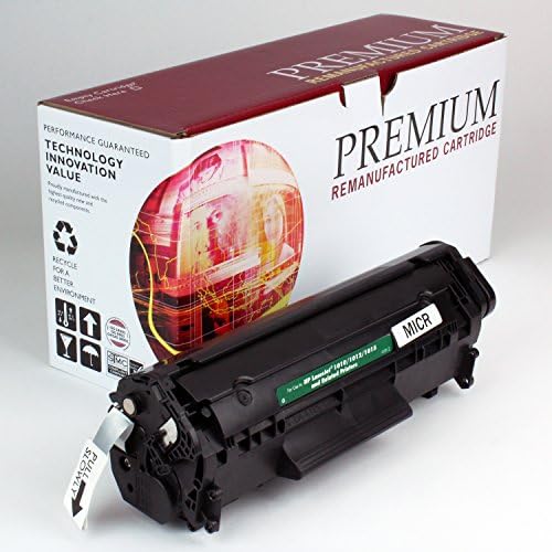 "ReMade in America" Premium Brand replacement for HP 12A Q2612A MICR Toner PR (2,000 Yield) Specialty Toner for Check Printing.