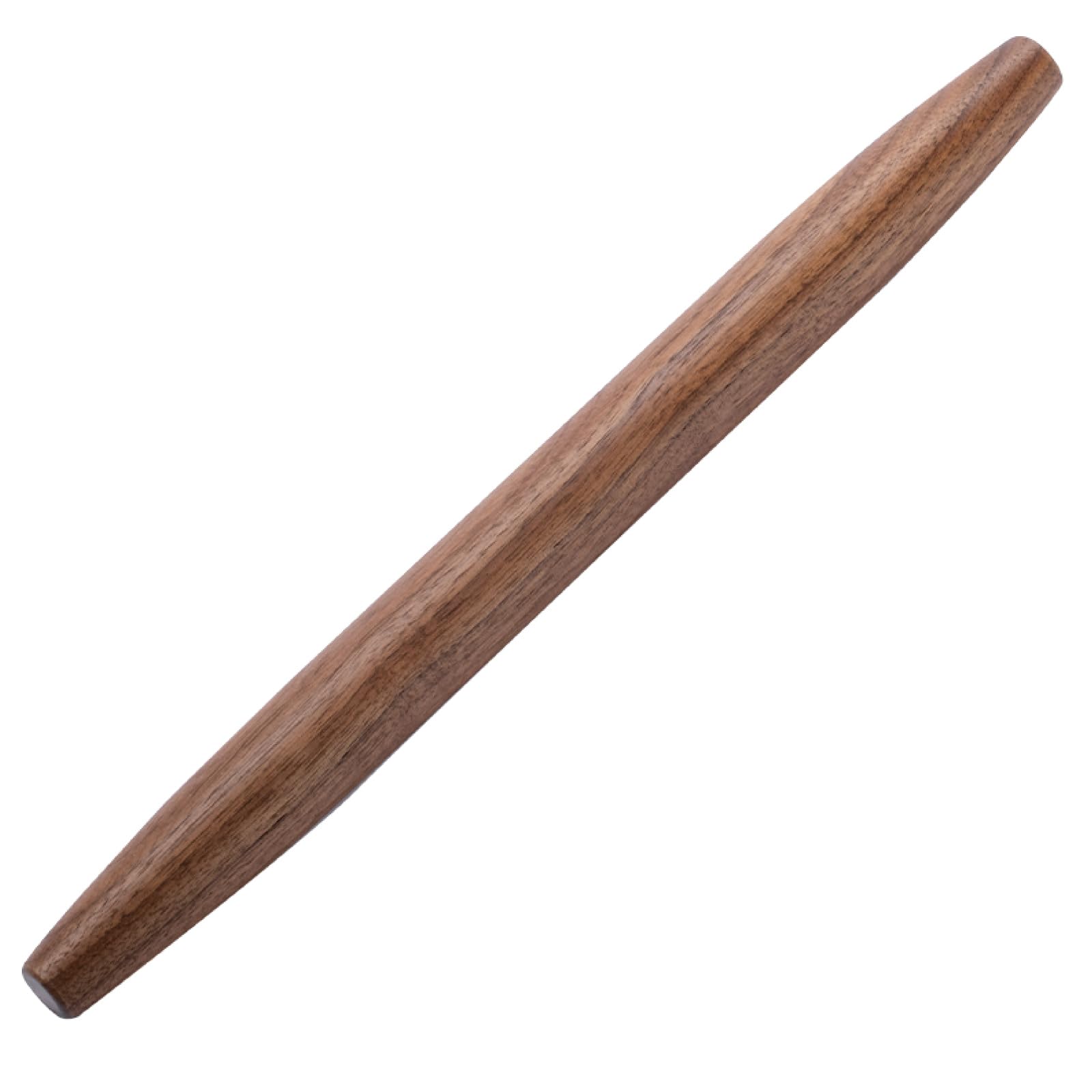 Muso Wood Rolling Pins for Baking non stick wooden French rolling pin 40cm, wooden roller for Fondant, Pie Crust, Cookie, Pastry, Pizza Dough (Walnut wood) โ image 1