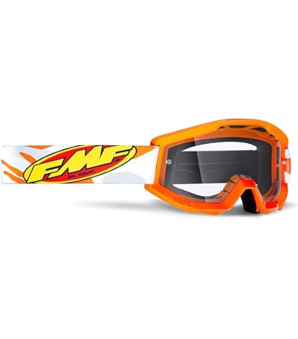 FMF POWERBOMB Motocross and Mountain Bike Goggles (Rocket Black