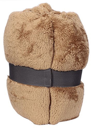 Amazon.com: Fuzzy Over Sized Throw Blanket 50" x 70" Gold (Brown