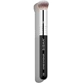 Sigma Beauty F26 Domed Concealer Brush - Smooth Blending Under Eye Brush | SigmaTech Synthetic Soft Rounded Dense Fibers Bristles for Cream or Liquid Concealer, Waterproof Handle, SigmaAlloy Ferrule