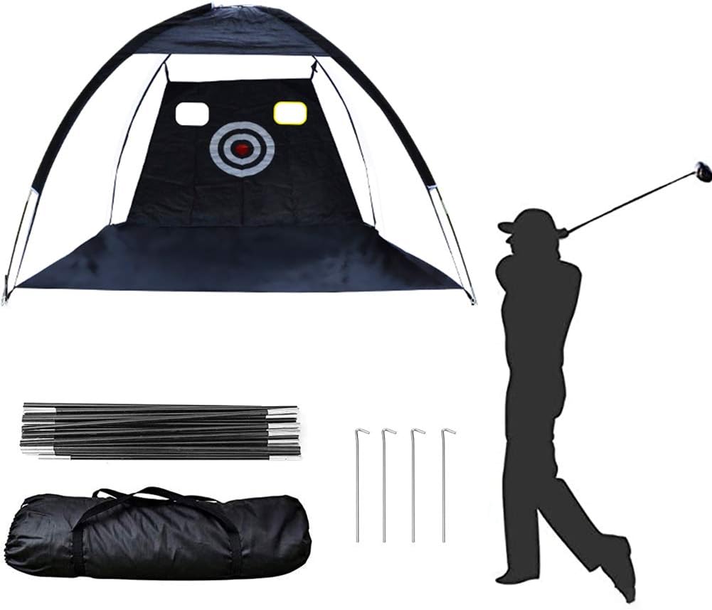 ZZZL Golf Hitting Nets, Golf Swing Chipping Exerciser Golf