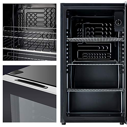6 KUPPET+120+Can+Beverage+Refrigerator+Stainless