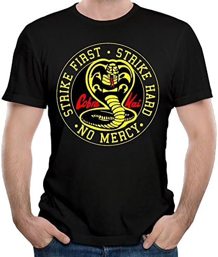 Cobra Kai Karate Dojo Men's Custom T-Shirt Fashion Short Sleeve Shirt