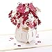 Hallmark Signature Paper Wonder Pop Up Mothers Day Card (Flowers in Vase, Make the World More Beautiful)