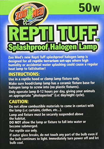 Zoo Med Repti Tuff Halogen Lamp (50 watt)