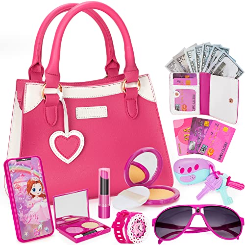 Play Purse for Little Girls, Princess Pretend Play Girls Toys for