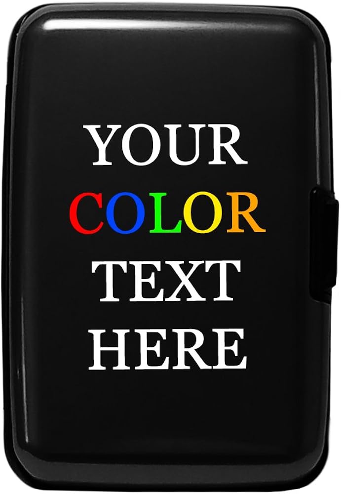 custom printed credit card