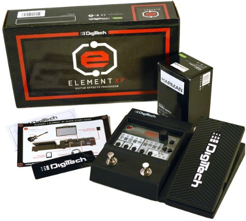 Digitech Element XP Guitar Floor Processor Multi-Effects Pedal w/ (2) 10' Guitar Cables